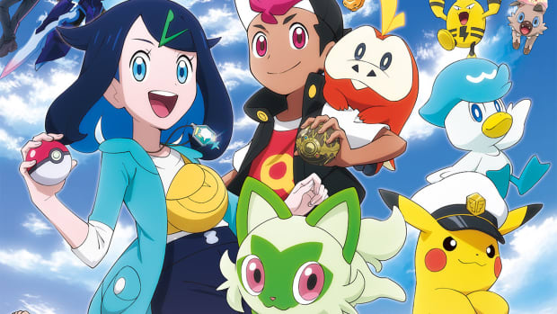 Pokemon Horizons anime art